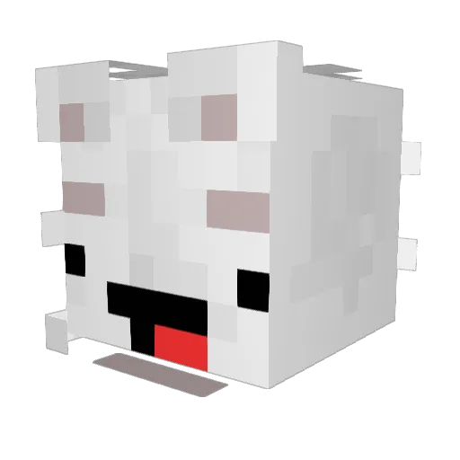 LanaNguyen1 Minecraft avatar head, 3D render