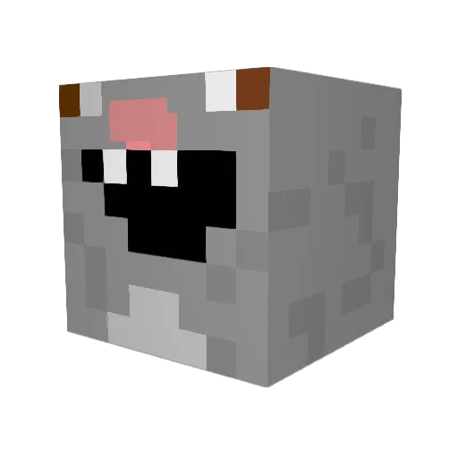 Lana_Del_Weed Minecraft avatar head, 3D render