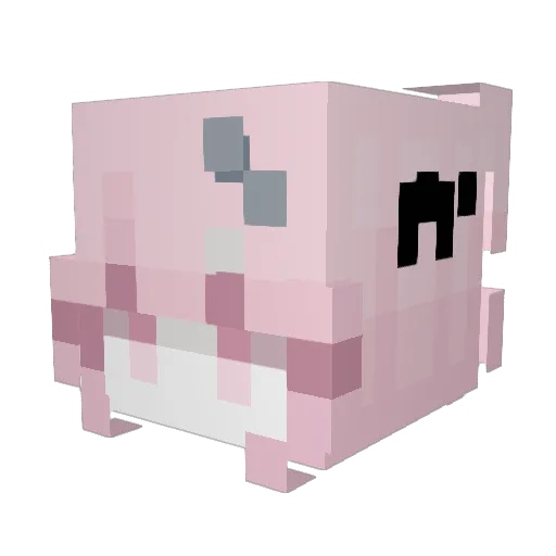 LanceRoe Minecraft avatar head, 3D render