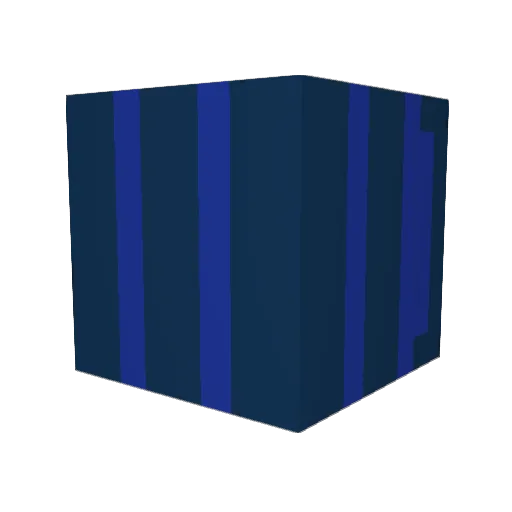 LanceVann Minecraft avatar head, 3D render