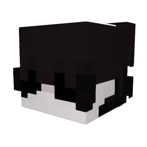 LancerFantomet69 Minecraft avatar head, 3D render