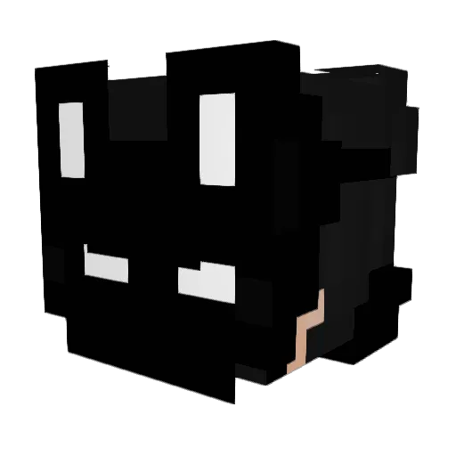 Lanceur2Table Minecraft avatar head, 3D render