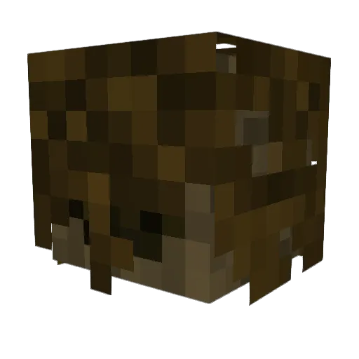 LandVII Minecraft avatar head, 3D render