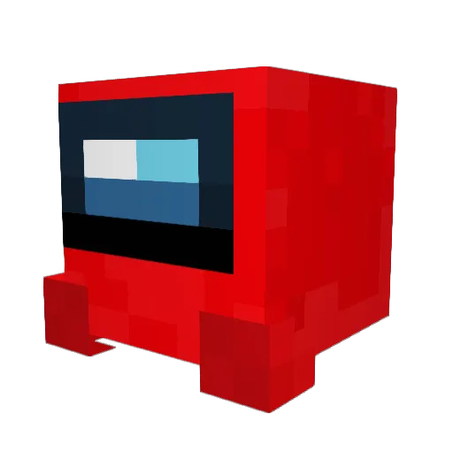 Landa_1245 Minecraft avatar head, 3D render