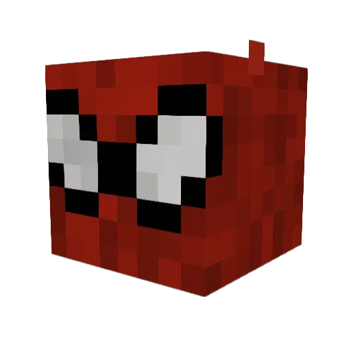 Lando_04 Minecraft avatar head, 3D render