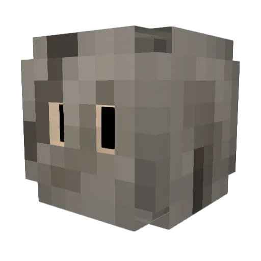 Landon160 Minecraft avatar head, 3D render