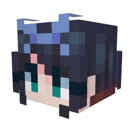 LandonFandon Minecraft avatar head, 3D render