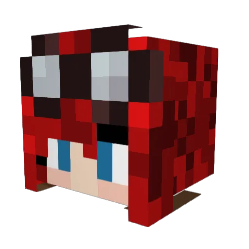 Landon_Kade Minecraft avatar head, 3D render
