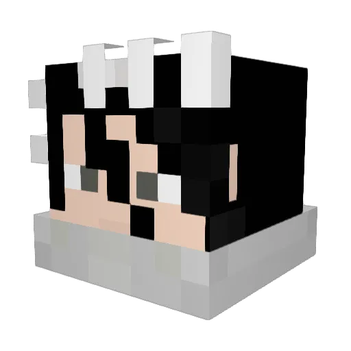 Landonisprime Minecraft avatar head, 3D render