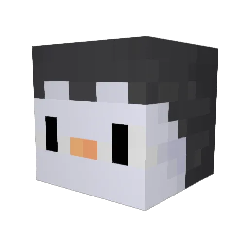 Landross96 Minecraft avatar head, 3D render