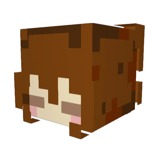 Landrynka545 Minecraft avatar head, 3D render