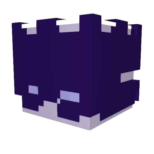 Lands_13 Minecraft avatar head, 3D render