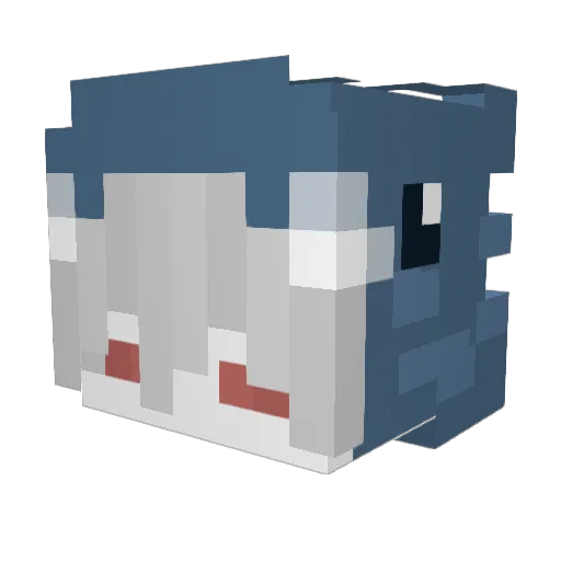 LangScott Minecraft avatar head, 3D render