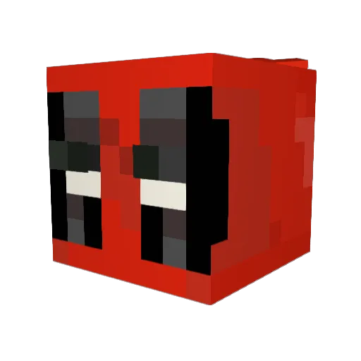 Lankey_Devil Minecraft avatar head, 3D render