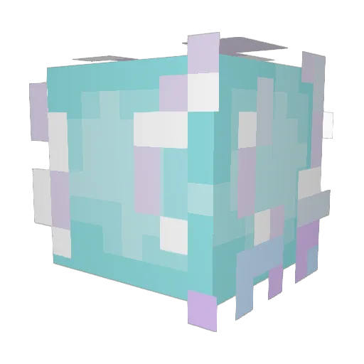 Lankygone Minecraft avatar head, 3D render
