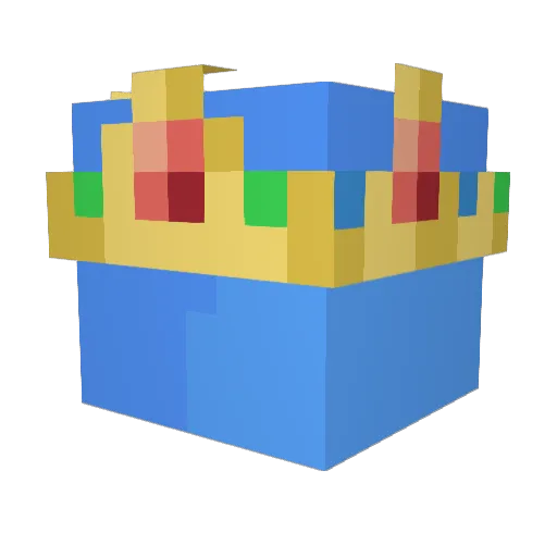 LanseBoil Minecraft avatar head, 3D render