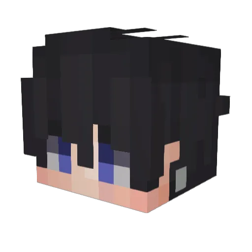 Lanyy_bg Minecraft avatar head, 3D render