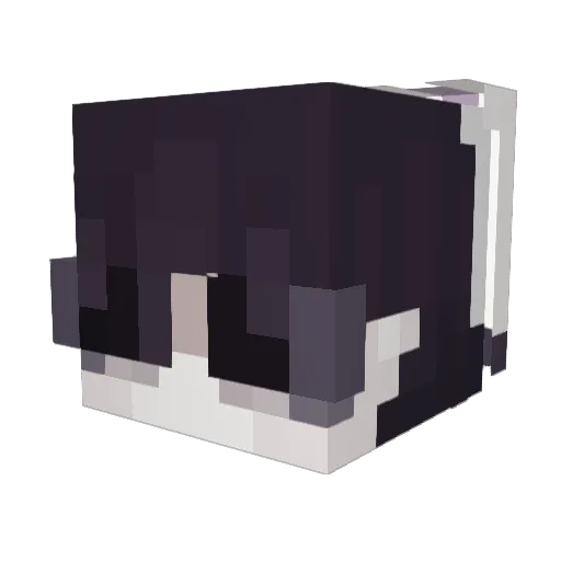 LaoTlove Minecraft avatar head, 3D render