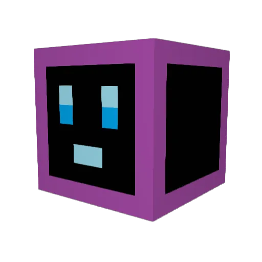 LaoYanDeLong Minecraft avatar head, 3D render