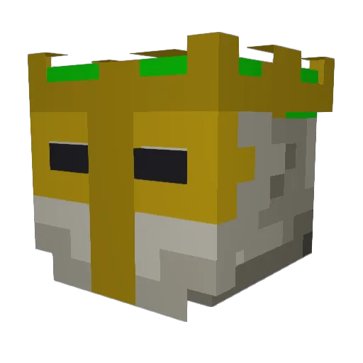 Laoch13 Minecraft avatar head, 3D render