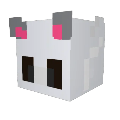 LaosOneView Minecraft avatar head, 3D render