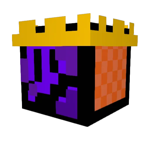 Laox_ Minecraft avatar head, 3D render