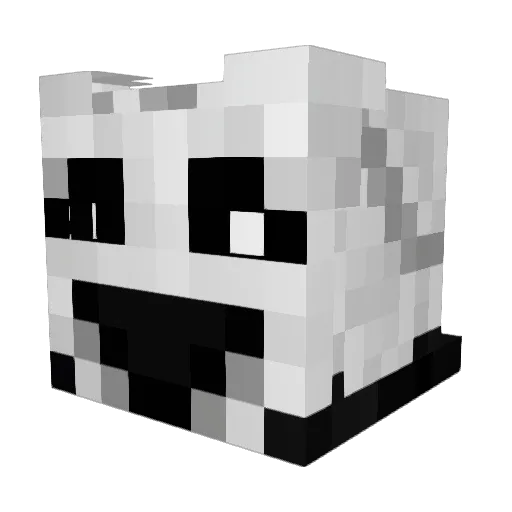 LapajgoO Minecraft avatar head, 3D render