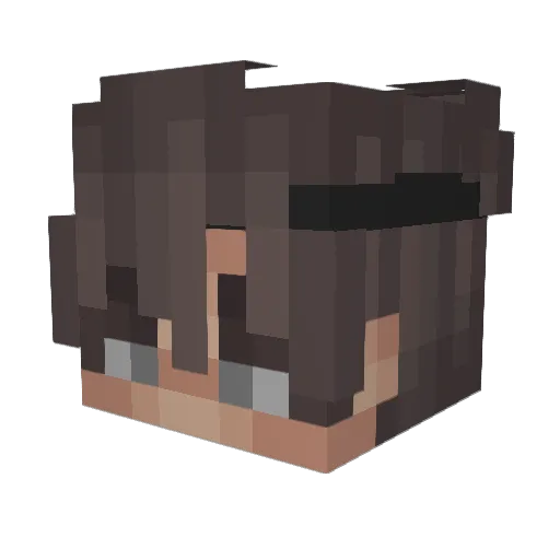LapasisAmDuebeln Minecraft avatar head, 3D render