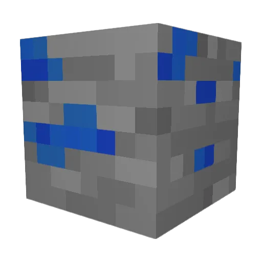 LapisLazulies Minecraft avatar head, 3D render