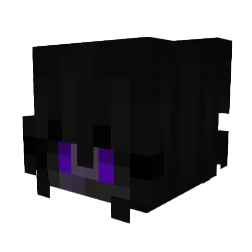 LapisLove_ Minecraft avatar head, 3D render