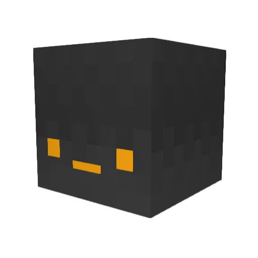 Lapp__ Minecraft avatar head, 3D render