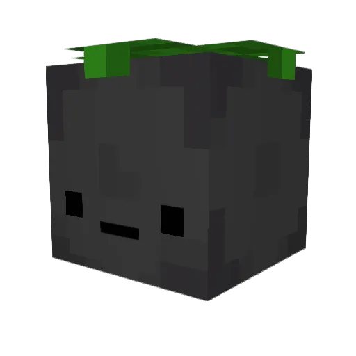 Lappenhunter Minecraft avatar head, 3D render