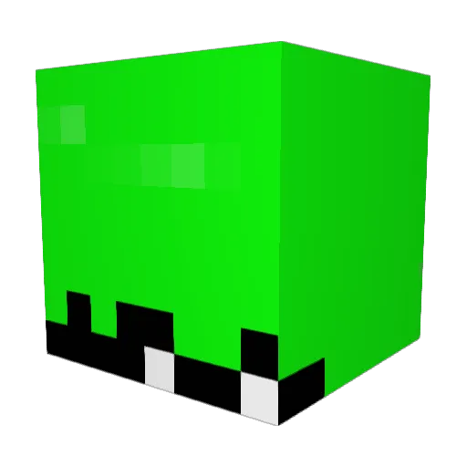 LaptopSwagMain Minecraft avatar head, 3D render