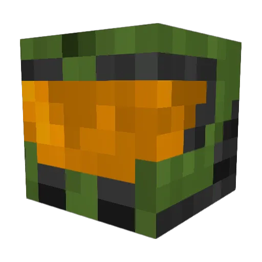 Lapua_ Minecraft avatar head, 3D render