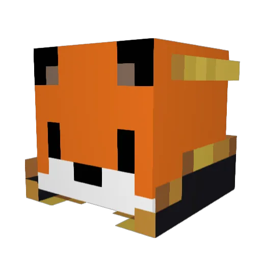 Larant0 Minecraft avatar head, 3D render