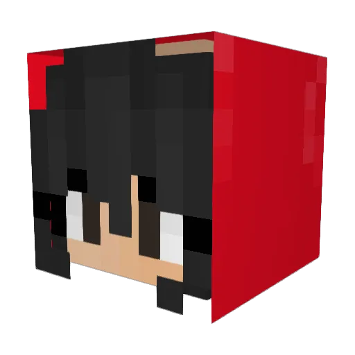 LarasSafari Minecraft avatar head, 3D render