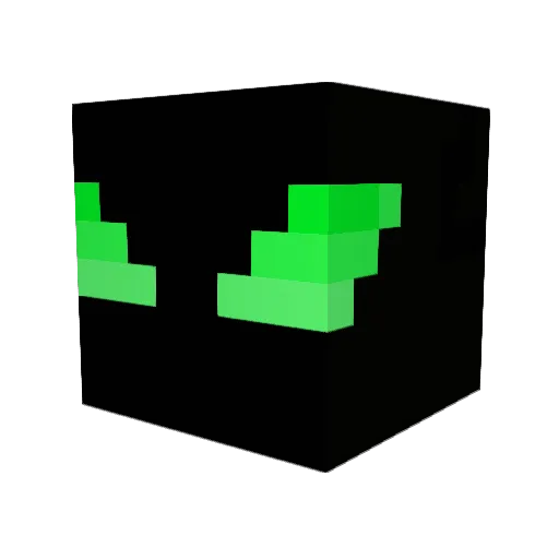 Lareuma Minecraft avatar head, 3D render