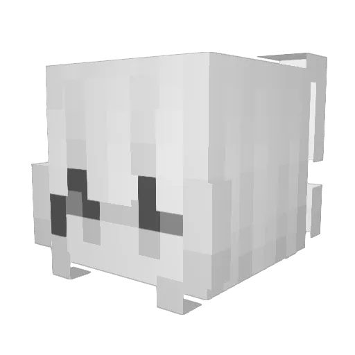 LariJ Minecraft avatar head, 3D render