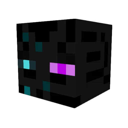 Lark404 Minecraft avatar head, 3D render