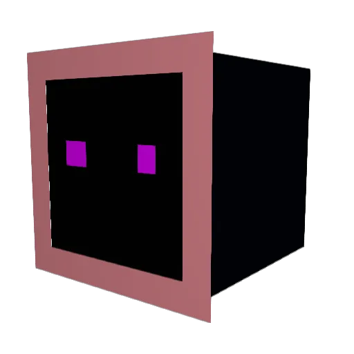 Larrry3 Minecraft avatar head, 3D render