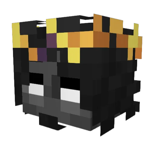 Larry6811 Minecraft avatar head, 3D render