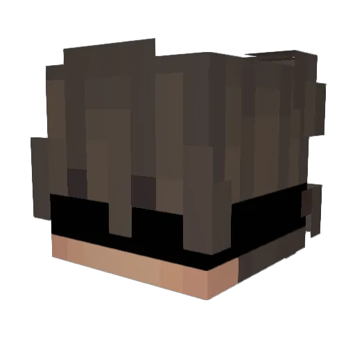 LarryG00d Minecraft avatar head, 3D render