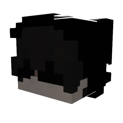 LarryYTOfficial Minecraft avatar head, 3D render