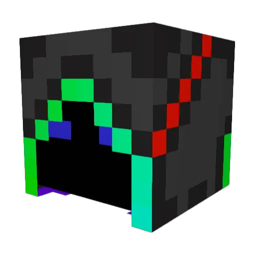 Lars10000 Minecraft avatar head, 3D render
