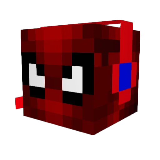 LarsNie Minecraft avatar head, 3D render
