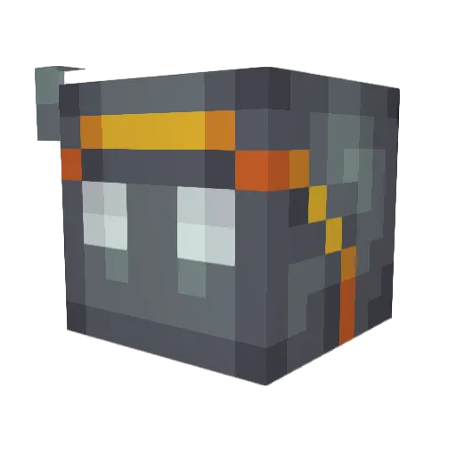 LarsWulfe Minecraft avatar head, 3D render