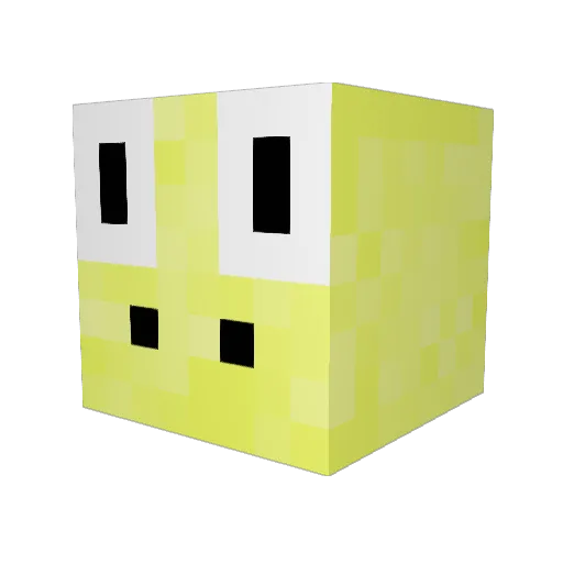 LartinFargus Minecraft avatar head, 3D render