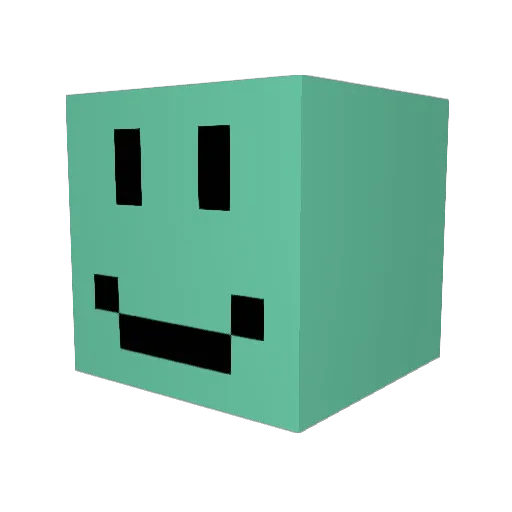 LasagnaMC Minecraft avatar head, 3D render