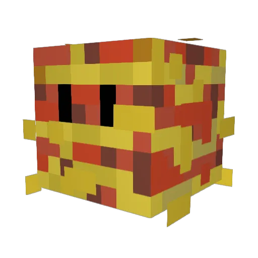 Lasagna_bro Minecraft avatar head, 3D render