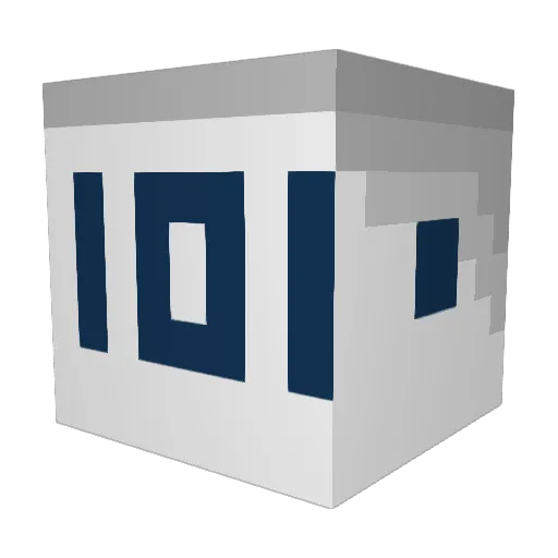 Lash101 Minecraft avatar head, 3D render
